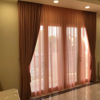 American style curtains