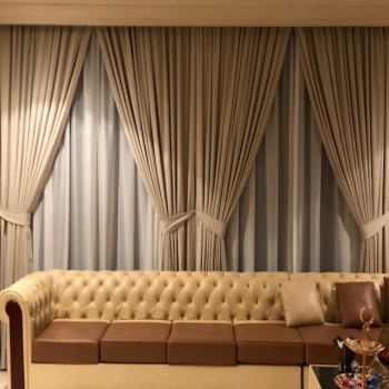 American style curtains