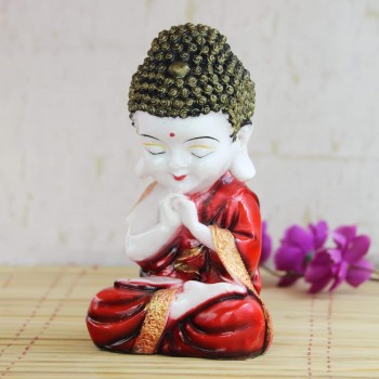 eCraftIndia Child Monk Figurine